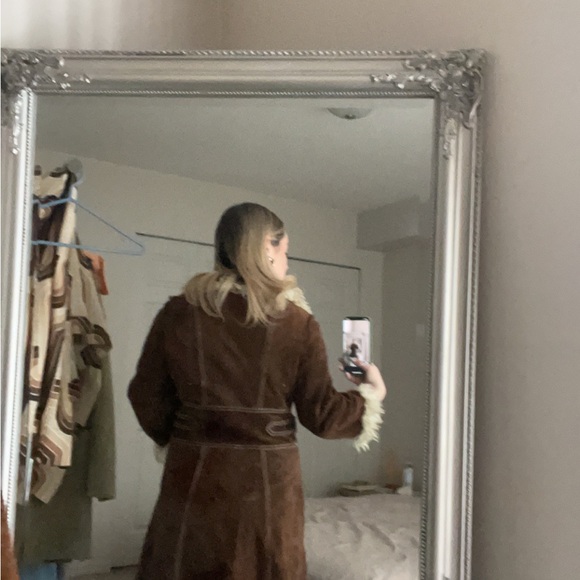 Vintage VANY by Arcelus New York suede leather -Penny Lane coat - Picture 14 of 14